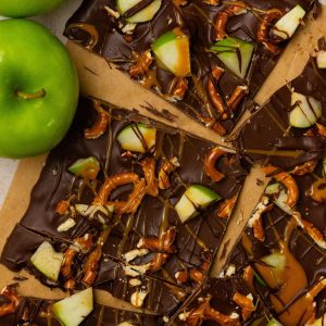 caramel apple bark